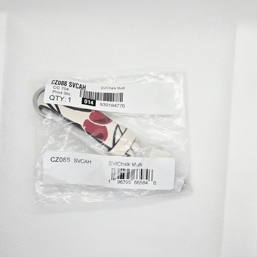 Coach Trigger Snap Bag Charm With Cherry Print - Picture 4 of 4